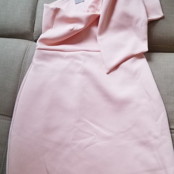 ASOS Light Peach Mini Dress size 6 - Picture 3 of 3